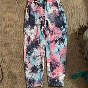 Zaful tie dye sweatpants